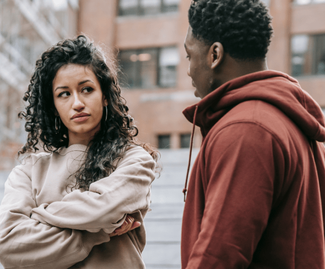 couple arguing
