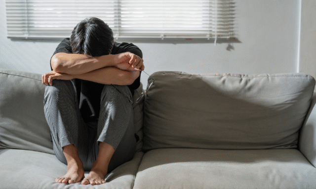 person with anxiety vegas summer