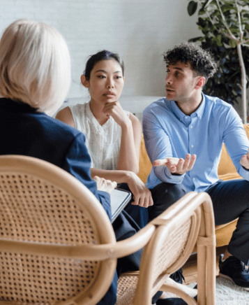 couple in therapy counseling
