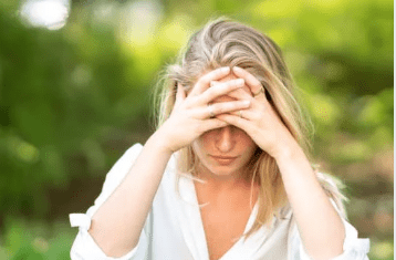 stressed woman